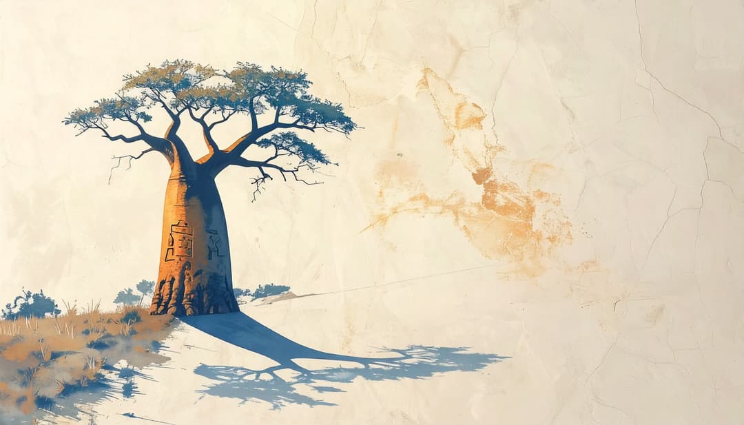 Deux paires de lunettes disposées sur une surface en bois avec une cocotte en papier au centre marqué AT5, sur fond de décor forestier verdoyant avec des touches colorées